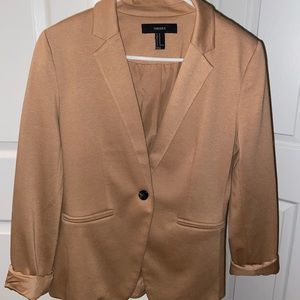 Forever 21 tan blazer